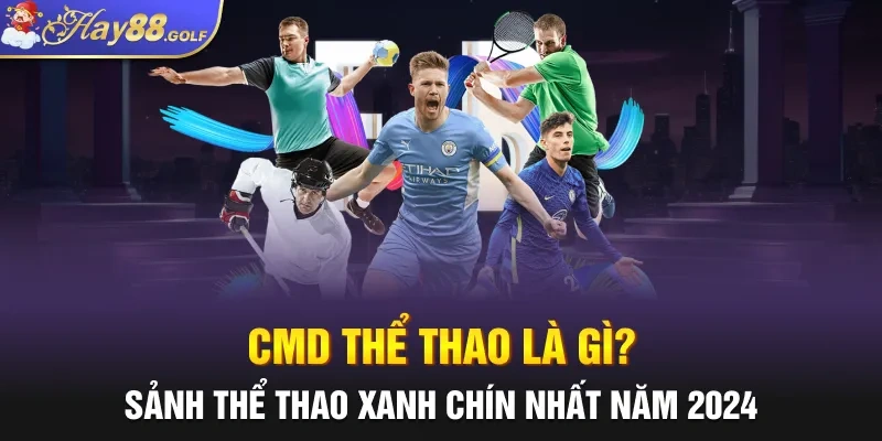 CMD Thể Thao Là Gì? Sảnh Thể Thao Xanh Chín Nhất Năm 2024